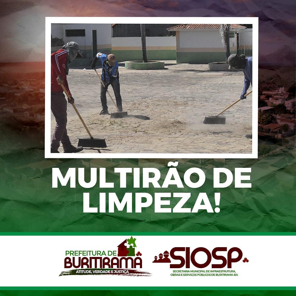 MULTIRÃO DE LIMPEZA - SEDE 